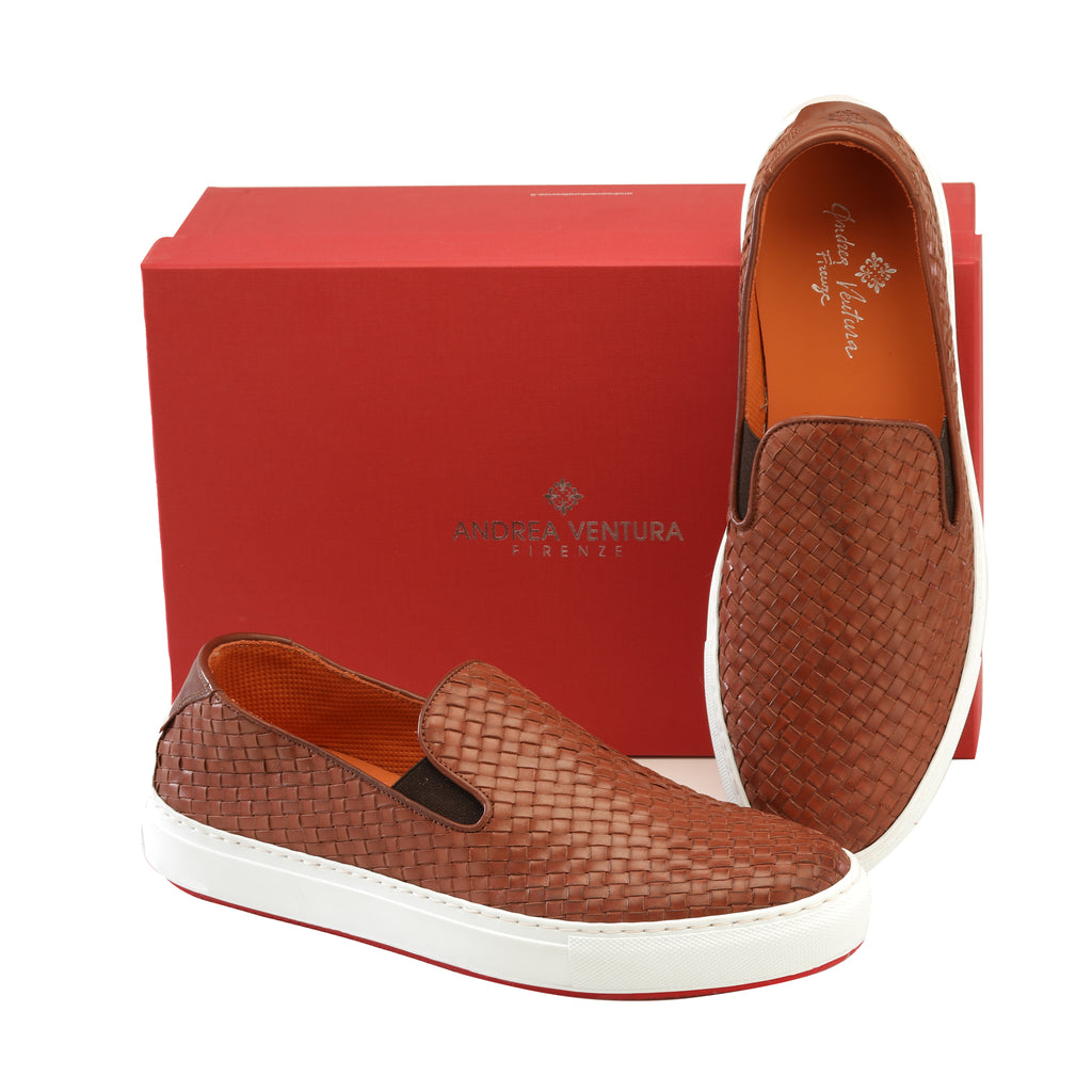 Nubuck Leather Sneakers — Andrea Ventura