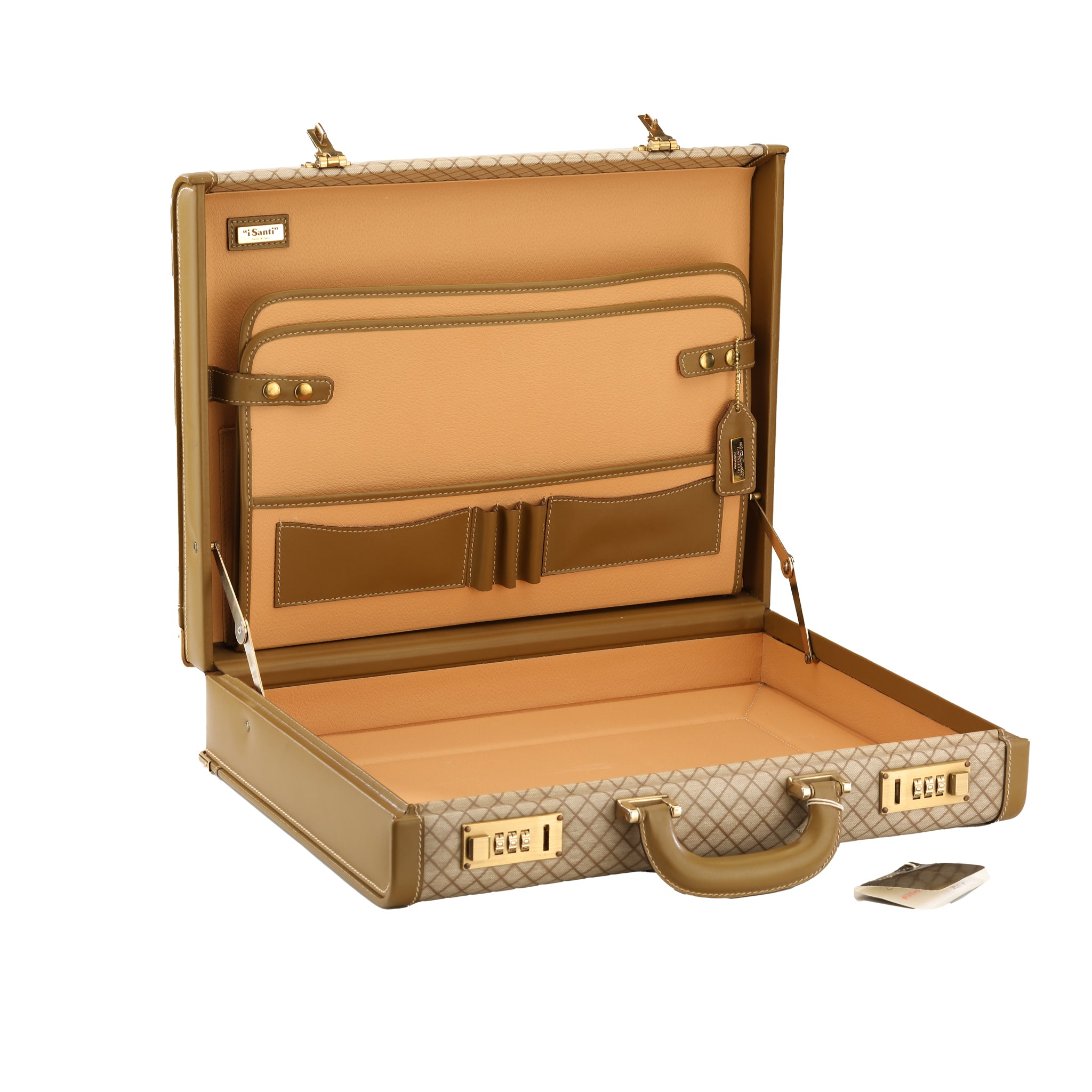 Beige Brief Case — I Santi