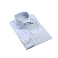 Camicia fil-à-fil blu — Andrea Bossi