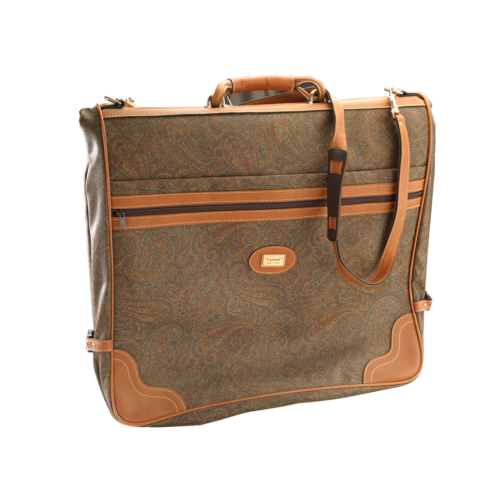 Genuine Leather Carry On Suitecase — I Santi