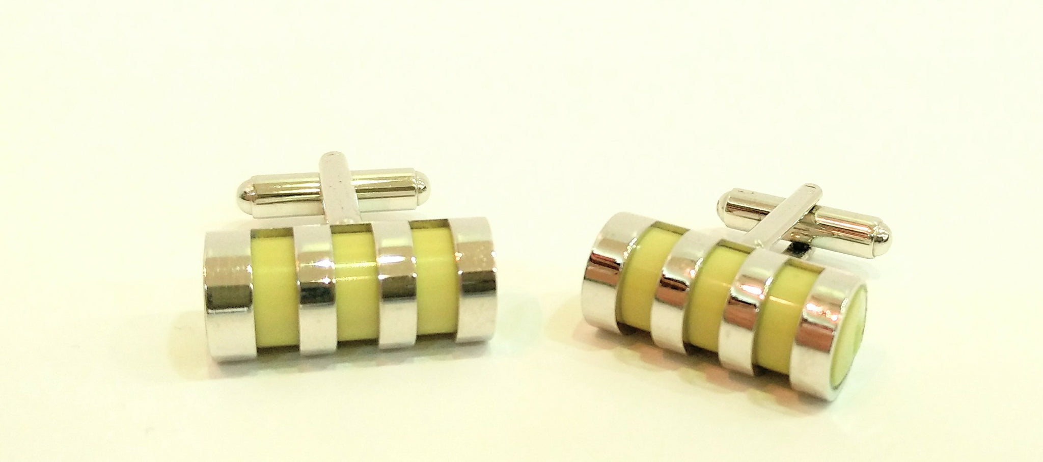 Limegreen Cufflinks Made in Spain — Pepe Mateu