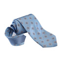 Sky Blue Ultra Smooth Texture Tie — Italo Ferretti