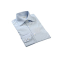 Camicia Slim Celeste Tinta Unita — Andrea Bossi