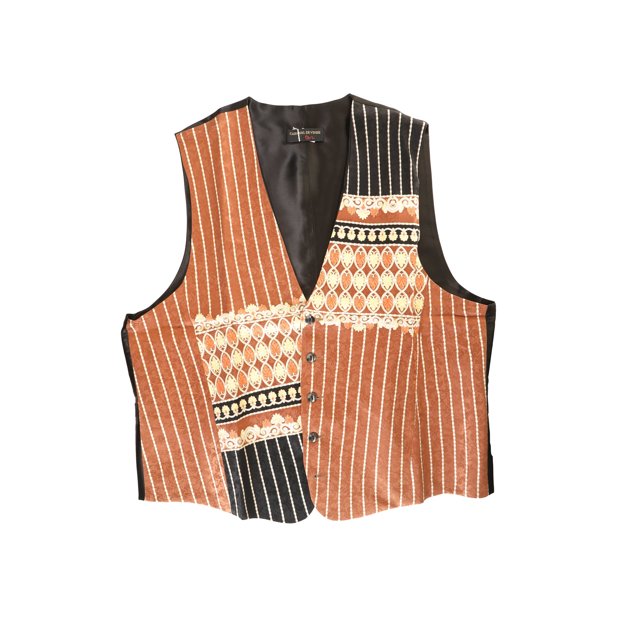 Gilet di Seta Stile Vintage — Carnevale di Venezia