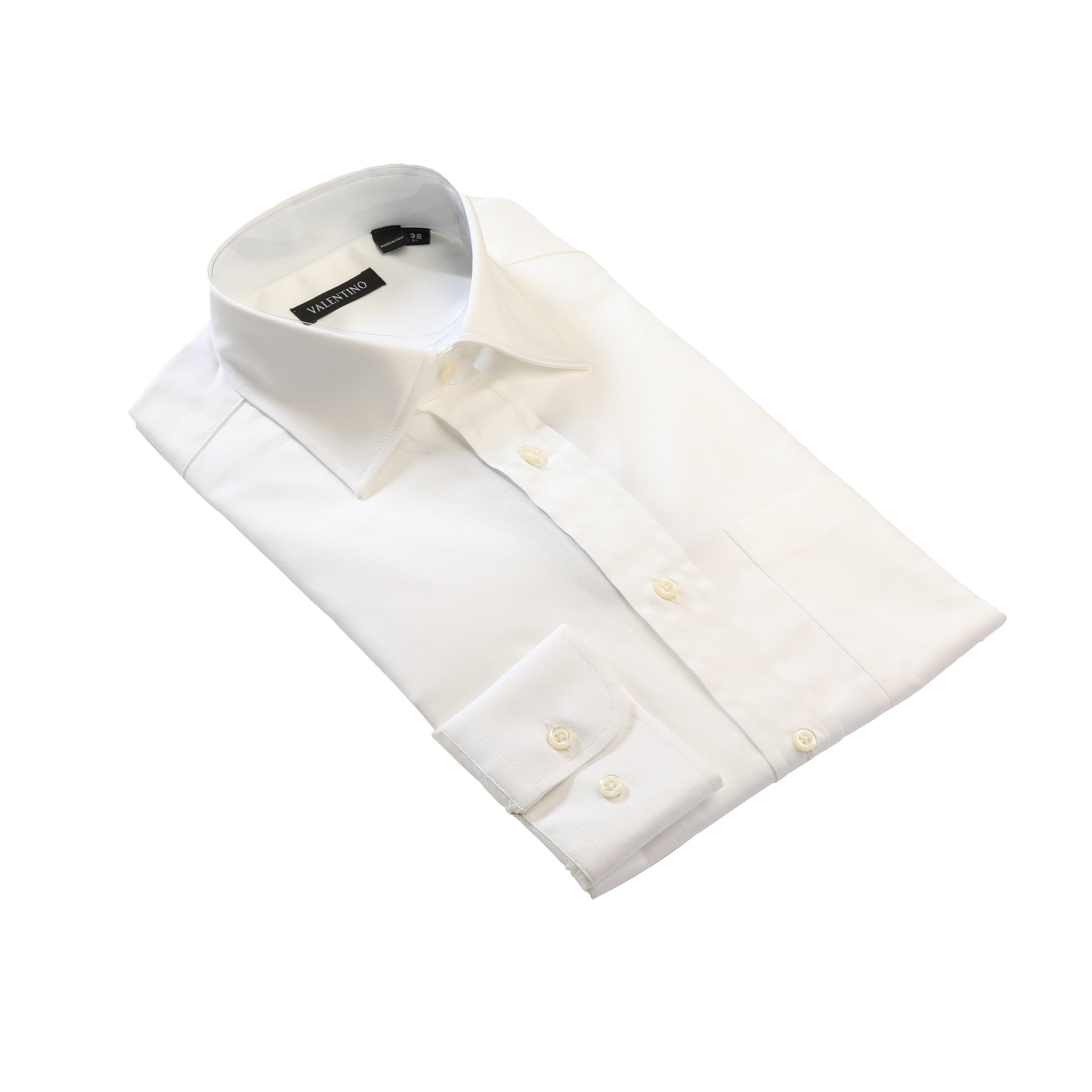 White Formal Shirt — Valentino
