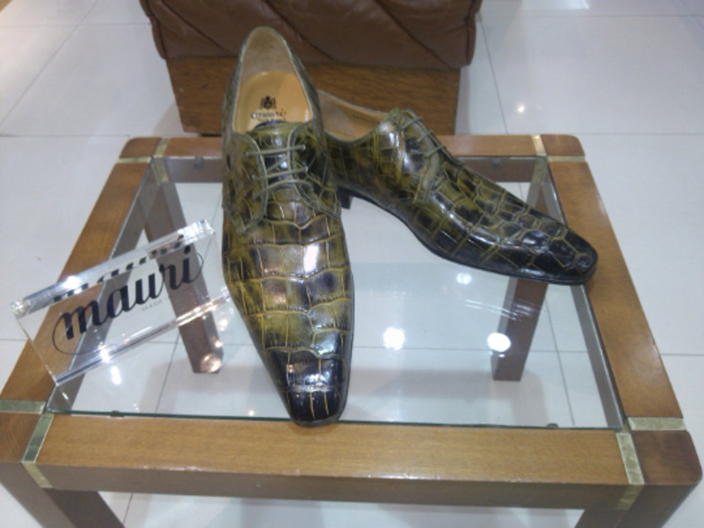 Green Alligator Shoes — Mauri Shoes