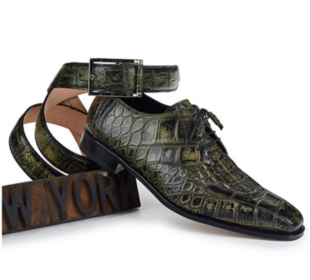 Green Alligator Shoes — Mauri Shoes
