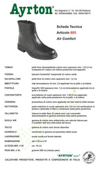 Stivale da Lavoro per Guardia Costiera, Polizia e Guardie — Ayrton Shoes