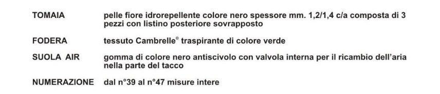 Stivale da Lavoro per Guardia Costiera, Polizia e Guardie — Ayrton Shoes