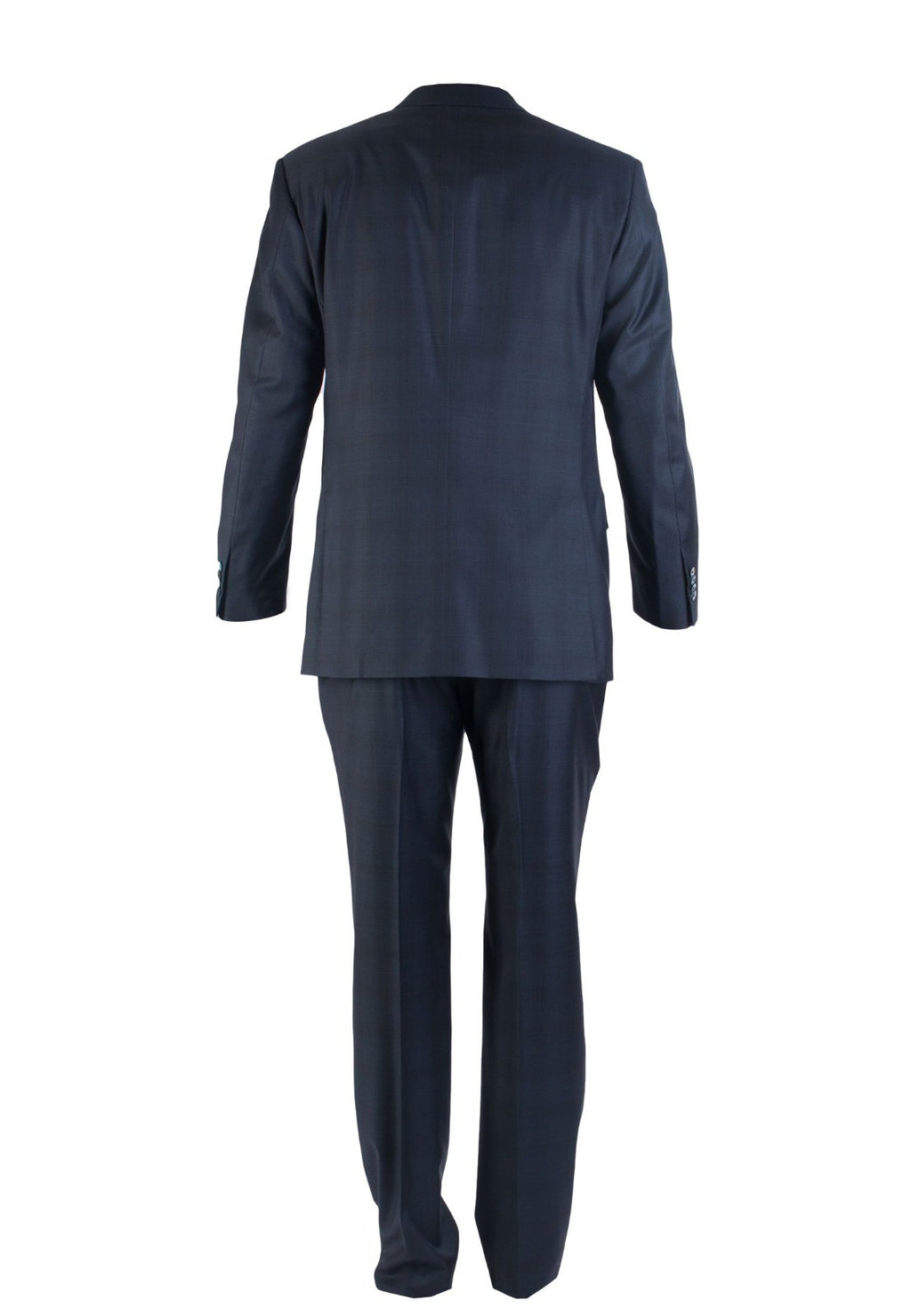 Super 180 Sciammeria Blue Checks Suit — ISAIA